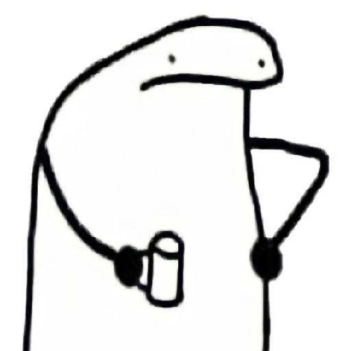 ☁️ Стикер «˳ׄ ﹗flork» для Telegram