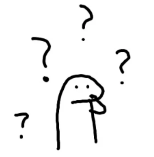 ☁️ Стикер «˳ׄ ﹗flork» для Telegram