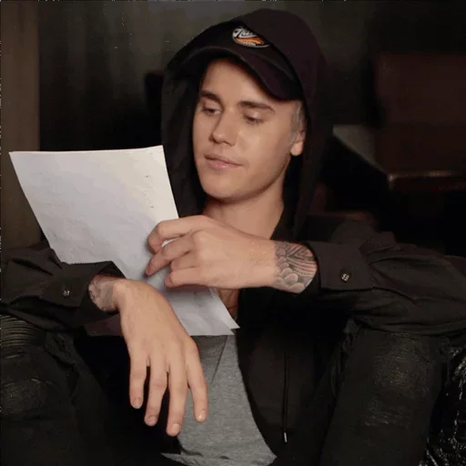 🤗 Стикер «Bieber mood» для Telegram