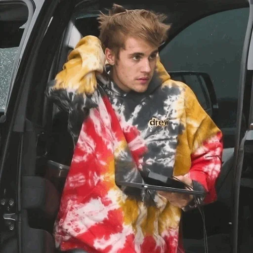 🤗 Стикер «Bieber mood» для Telegram