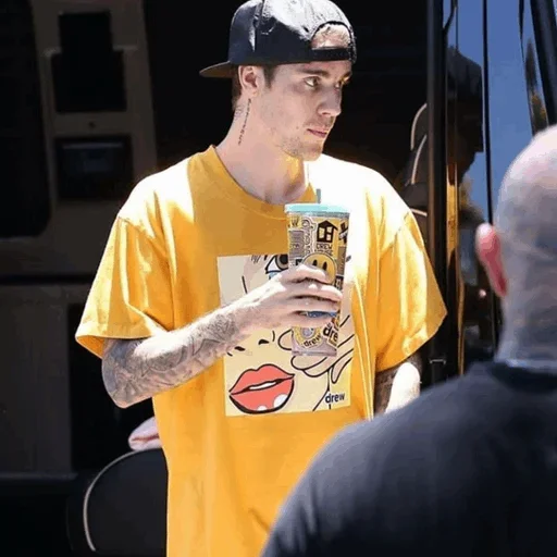 🤗 Стикер «Bieber mood» для Telegram