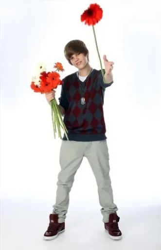 🌹 Стикер «bieber slayed» для Telegram