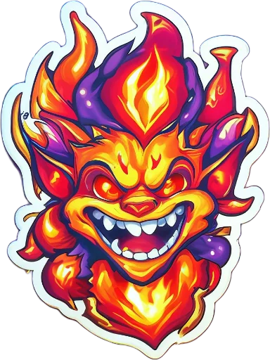 Стикерпак BigFire для Telegram — скачать