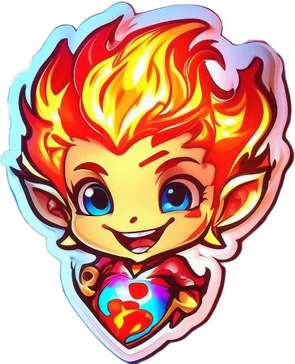 🔥 Стикер «BigFire» для Telegram