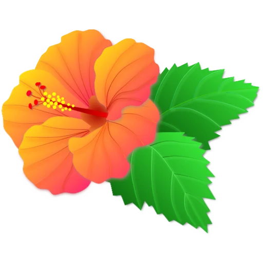 🌺 Стикер «Big Flowers» для Telegram