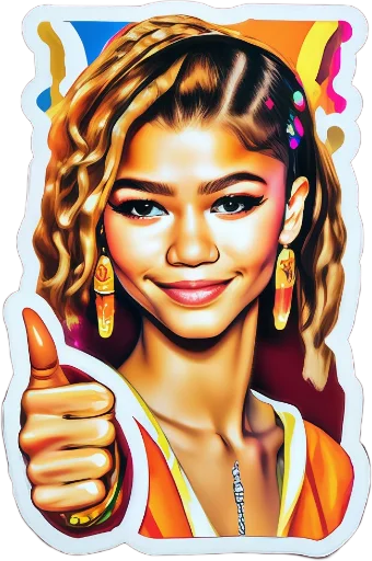 👍 Стикер «BigLikes» для Telegram