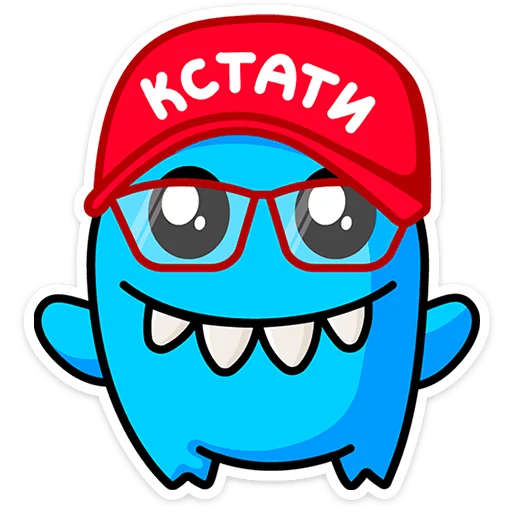 👻 Стикер «Большеротик» для Telegram