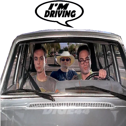 🚗 Стикер «BIG BANG THE..» для Telegram