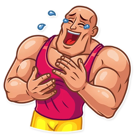 Стикерпак Bodybuilder для Telegram
