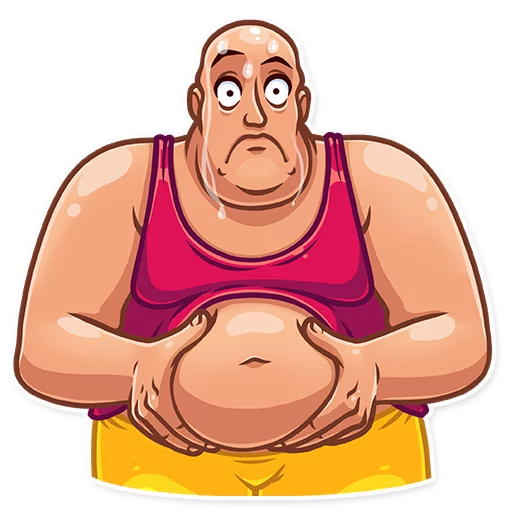 ☹️ Стикер «Bodybuilder» для Telegram
