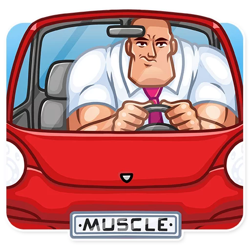 😒 Стикер «Bodybuilder» для Telegram