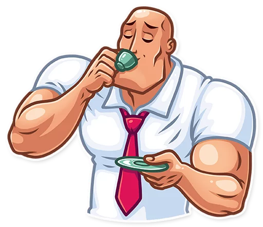 ☺️ Стикер «Bodybuilder» для Telegram