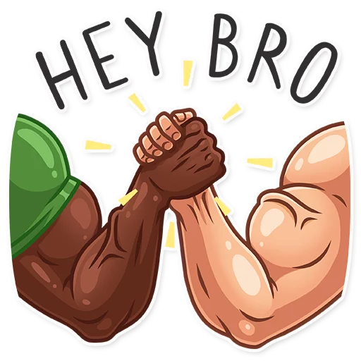👋 Стикер «Bodybuilder» для Telegram