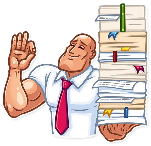 👌 Стикер «Bodybuilder» для Telegram