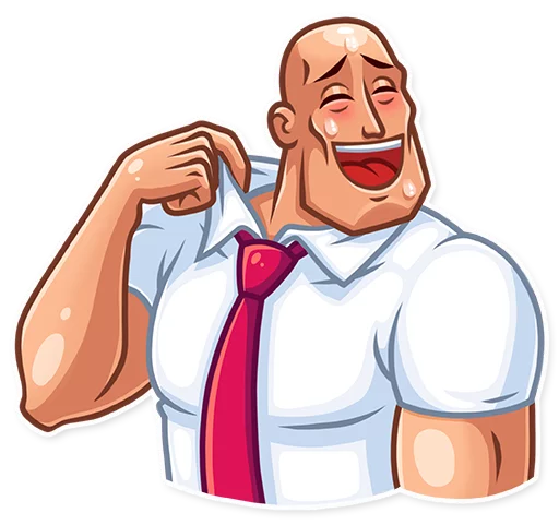 😅 Стикер «Bodybuilder» для Telegram