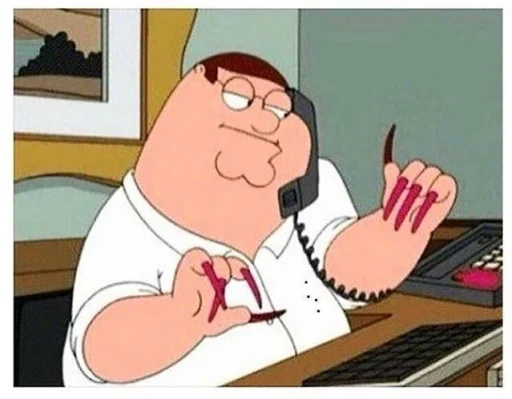 📱 Стикер «And I OOP» для Telegram