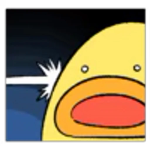 😦 Эмодзи «Mr. Big Chick» для Telegram
