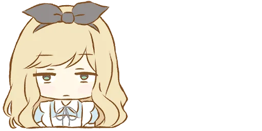 😐 Стикер «Alice Emoji» для Telegram