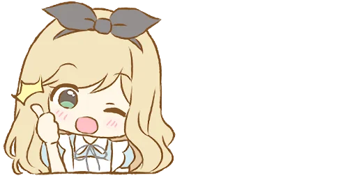 👍 Стикер «Alice Emoji» для Telegram