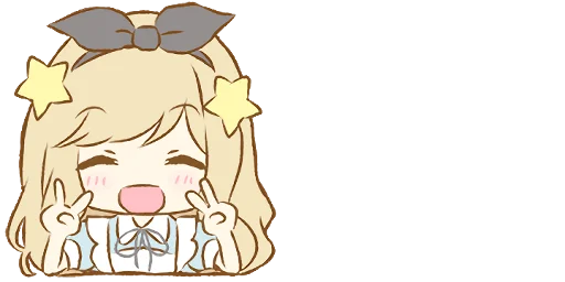 ✌️ Стикер «Alice Emoji» для Telegram