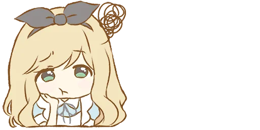😒 Стикер «Alice Emoji» для Telegram