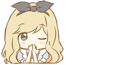 🤭 Стикер «Alice Emoji» для Telegram