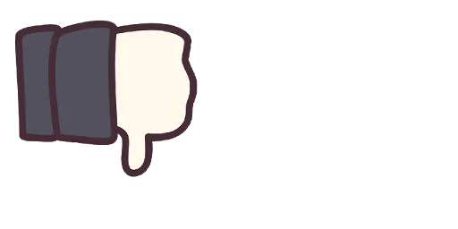 👎 Стикер «Menhera-chan. Emoji» для Telegram