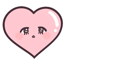 ❤️ Стикер «Menhera-chan. Emoji» для Telegram