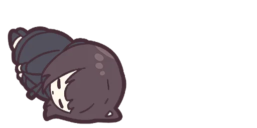 😵 Стикер «Menhera-chan. Emoji» для Telegram