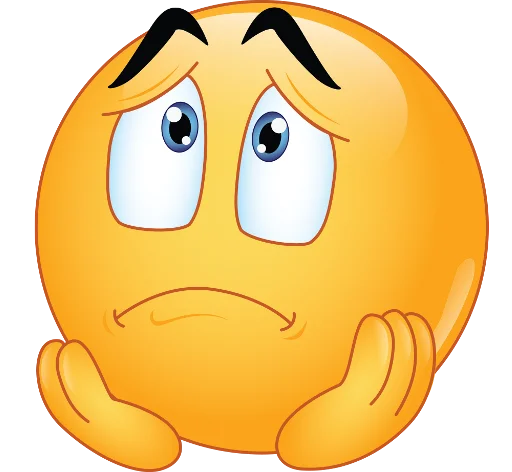 ☹ Стикер «Bigeyes FACEs» для Telegram