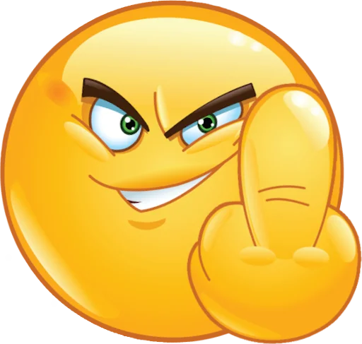 🖕 Стикер «Bigeyes FACEs» для Telegram