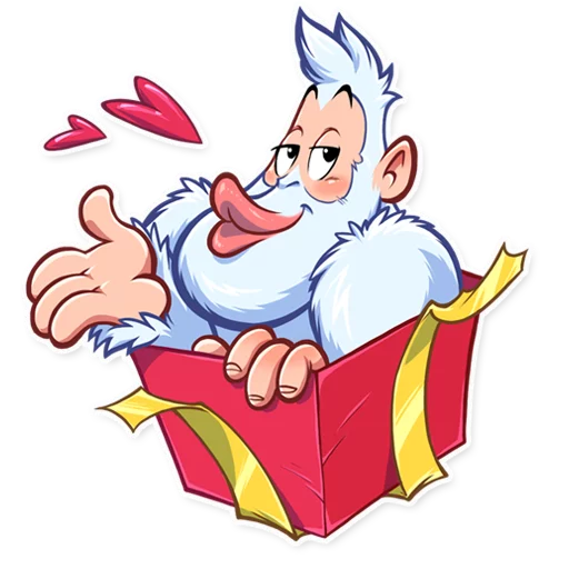 😘 Стикер «Bigfoot Eddie» для Telegram
