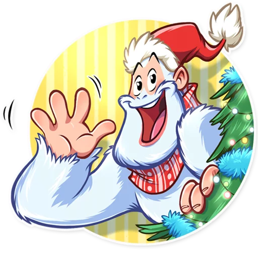 👋 Стикер «Bigfoot Eddie» для Telegram