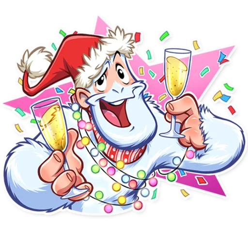 🥴 Стикер «Bigfoot Eddie» для Telegram