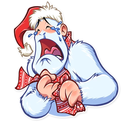 😭 Стикер «Bigfoot Eddie» для Telegram