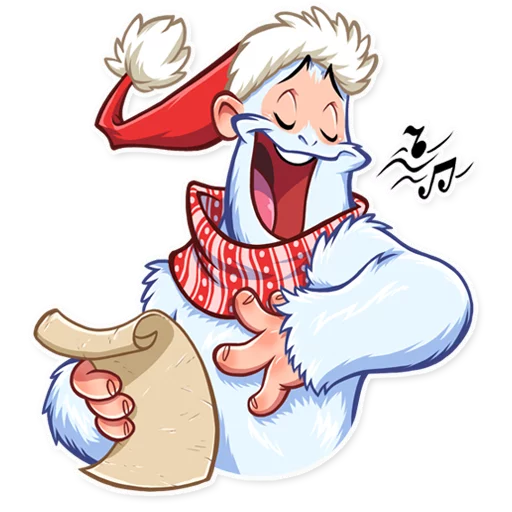 🎤 Стикер «Bigfoot Eddie» для Telegram