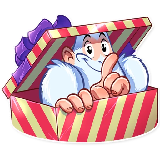 🤫 Стикер «Bigfoot Eddie» для Telegram