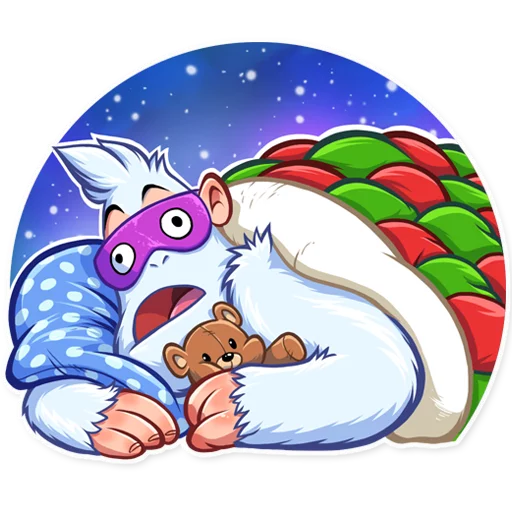 😴 Стикер «Bigfoot Eddie» для Telegram
