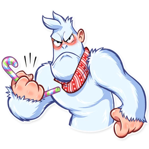 😡 Стикер «Bigfoot Eddie» для Telegram