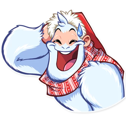 😅 Стикер «Bigfoot Eddie» для Telegram