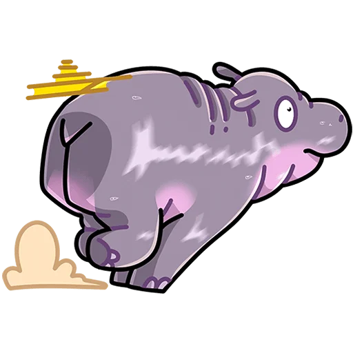 🏃‍♂️ Стикер «Биги Без Текста» для Telegram