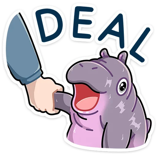 🤝 Стикер «Биги» для Telegram