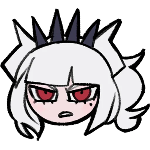 😧 Стикер «Helltaker Emoji Pack (Big)» для Telegram