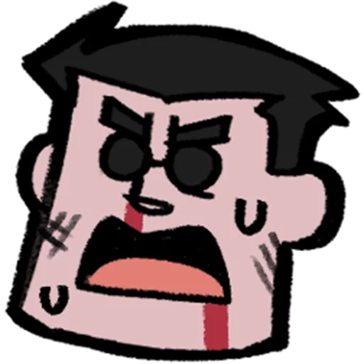 😰 Стикер «Helltaker Emoji Pack (Big)» для Telegram