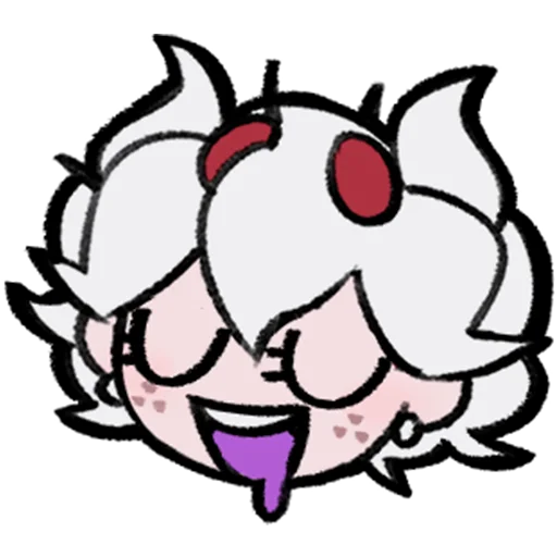 🤤 Стикер «Helltaker Emoji Pack (Big)» для Telegram