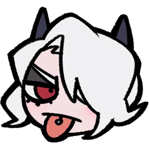 😝 Стикер «Helltaker Emoji Pack (Big)» для Telegram