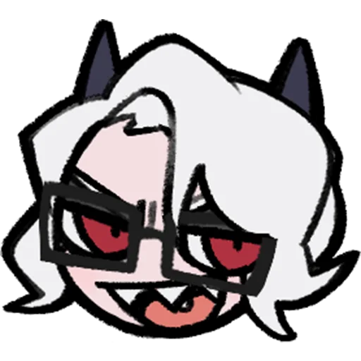 🤓 Стикер «Helltaker Emoji Pack (Big)» для Telegram