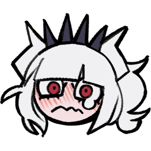 😳 Стикер «Helltaker Emoji Pack (Big)» для Telegram