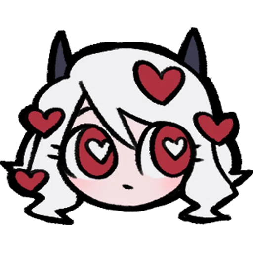 😯 Стикер «Helltaker Emoji Pack (Big)» для Telegram