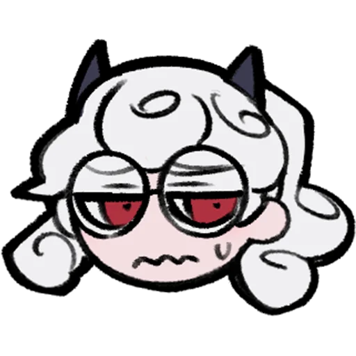 😫 Стикер «Helltaker Emoji Pack (Big)» для Telegram